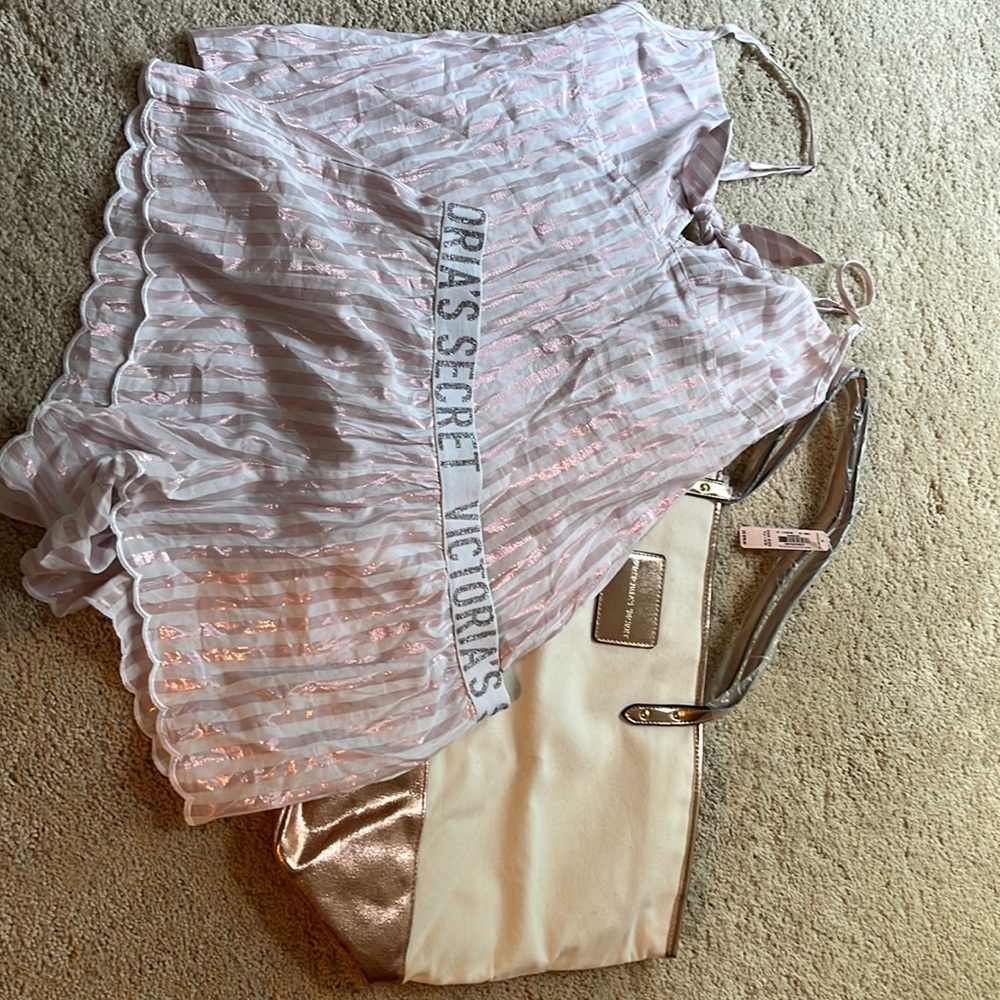 Tote and teddy !! New !!